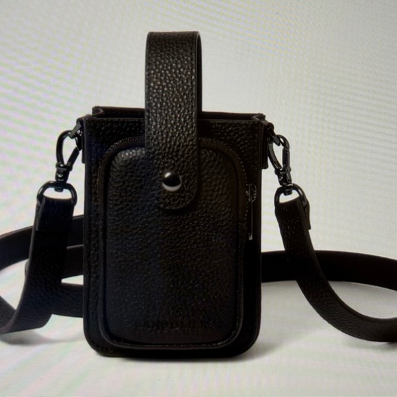 Bandolier Handbags - Black Leather Bandolier Hailey Holster